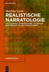 Realistische Narratologie cover