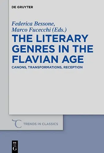 The Literary Genres in the Flavian Age cover