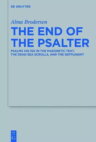 The End of the Psalter cover