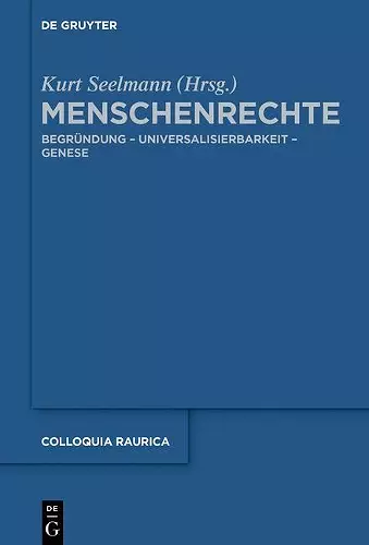 Menschenrechte cover