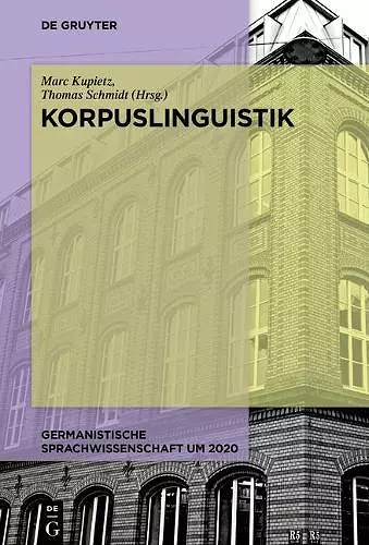 Korpuslinguistik cover