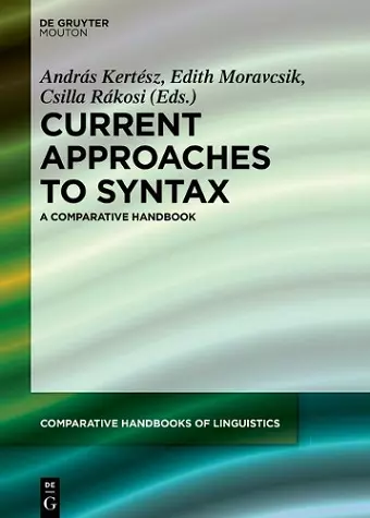 Current Approaches to Syntax cover