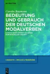 Bedeutung und Gebrauch der deutschen Modalverben cover