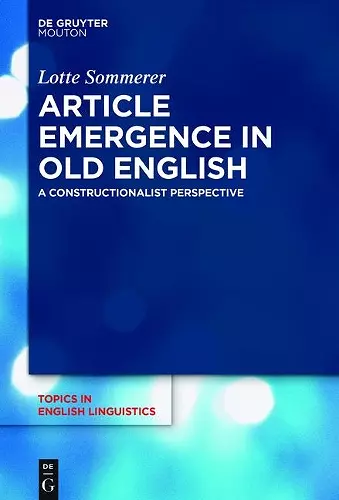 Article Emergence in Old English cover