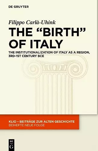 The "Birth" of Italy cover