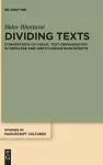 Dividing Texts cover