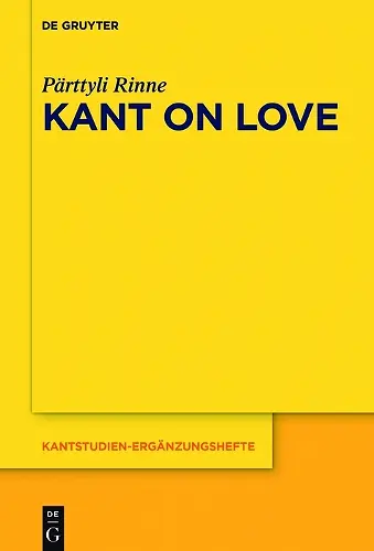 Kant on Love cover