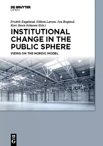 Institutional Change in the Public Sphere cover