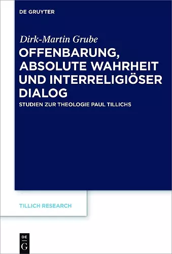 Offenbarung, absolute Wahrheit und interreligiöser Dialog cover