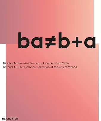 ba ≠ b+a cover