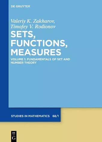 Fundamentals of Set and Number Theory cover