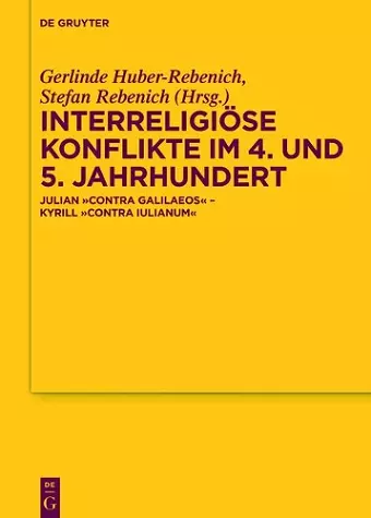 Interreligiöse Konflikte Im 4. Und 5. Jahrhundert cover