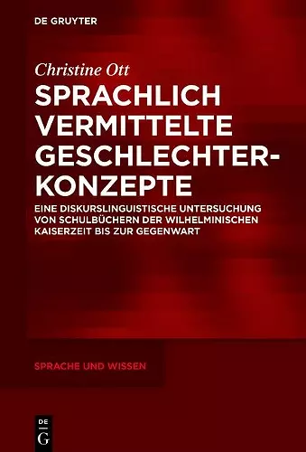 Sprachlich vermittelte Geschlechterkonzepte cover