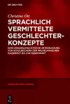 Sprachlich vermittelte Geschlechterkonzepte cover