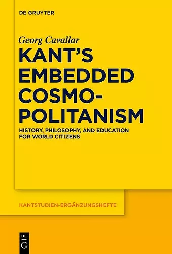 Kant’s Embedded Cosmopolitanism cover