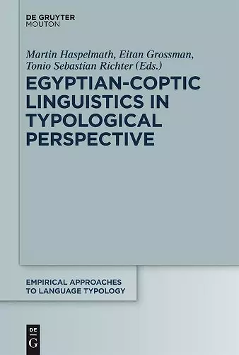 Egyptian-Coptic Linguistics in Typological Perspective cover