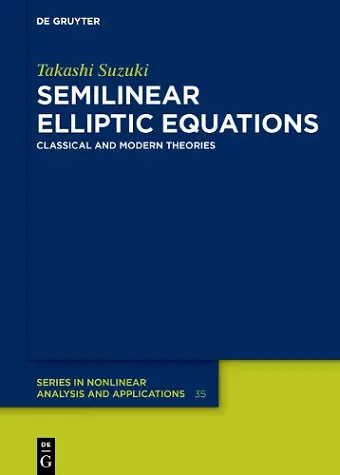 Semilinear Elliptic Equations cover