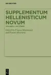 Supplementum Hellenisticum Novum cover
