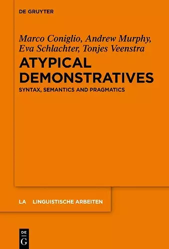 Atypical Demonstratives cover