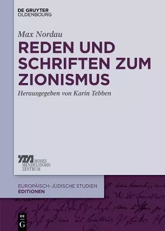 Reden Und Schriften Zum Zionismus cover