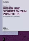 Reden Und Schriften Zum Zionismus cover