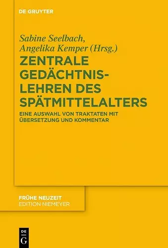 Zentrale Gedächtnislehren des Spätmittelalters cover