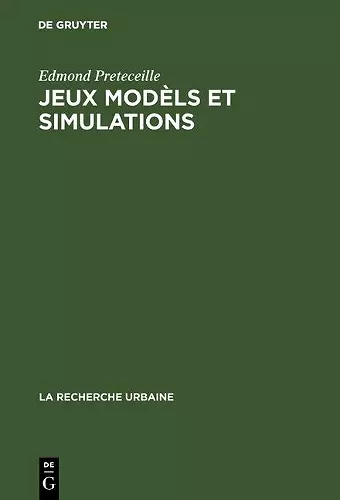 Jeux modèls et simulations cover