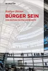 Bürger sein cover