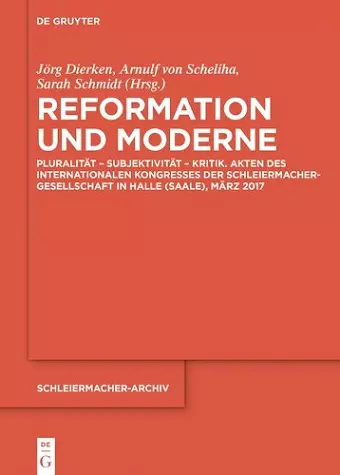 Reformation und Moderne cover