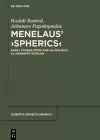 Menelaus' ›Spherics‹ cover