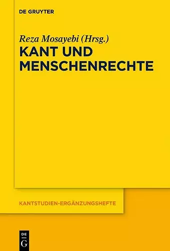 Kant und Menschenrechte cover