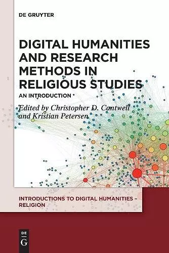 Digital Humanities and Research Methods in Religious Studies cover