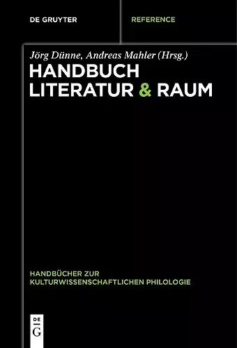Handbuch Literatur & Raum cover