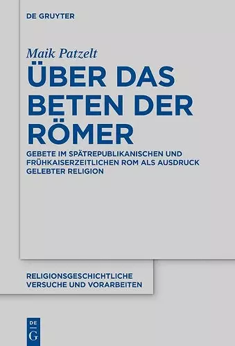 Über das Beten der Römer cover