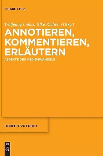 Annotieren, Kommentieren, Erläutern cover