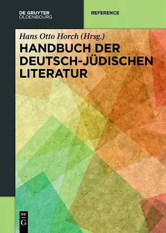 Handbuch der deutsch-jüdischen Literatur cover