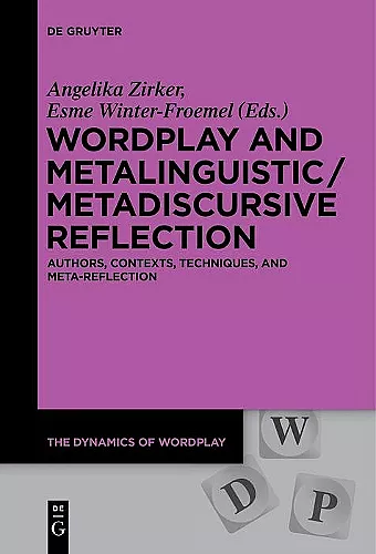 Wordplay and Metalinguistic / Metadiscursive Reflection cover