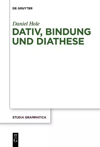 Dativ, Bindung und Diathese cover