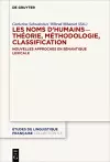 Les noms d'humains ̶ théorie, méthodologie, classification cover