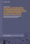 Darstellungsmuster in presseorientierten Unternehmensdiskursen zu automatisierten Fahrtechnologien cover