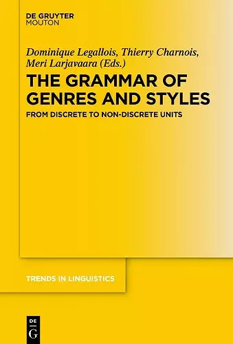 The Grammar of Genres and Styles cover