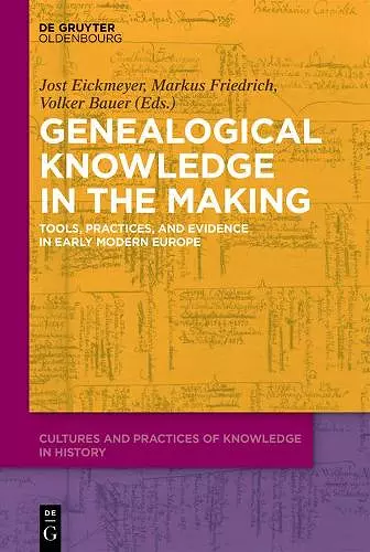 Genealogical Knowledge in the Making cover