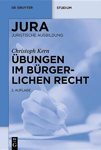 Übungen Im Bürgerlichen Recht cover