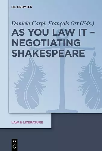 As You Law It - Negotiating Shakespeare cover