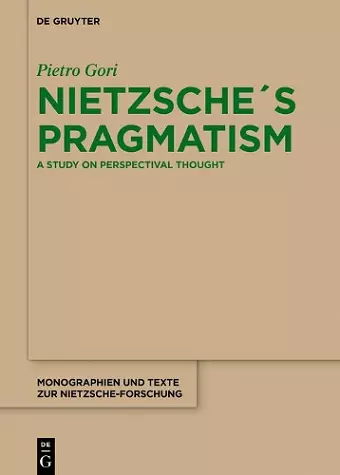 Nietzsche´s Pragmatism cover