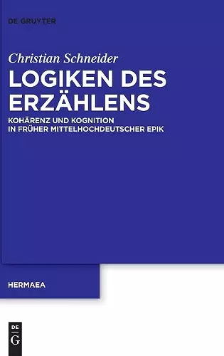 Logiken Des Erzählens cover