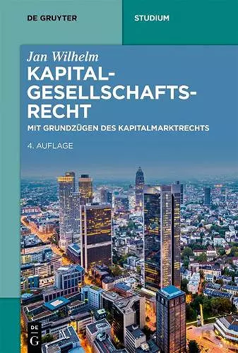 Kapitalgesellschaftsrecht cover