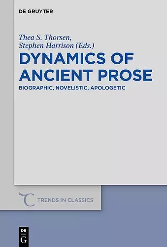 Dynamics of Ancient Prose cover