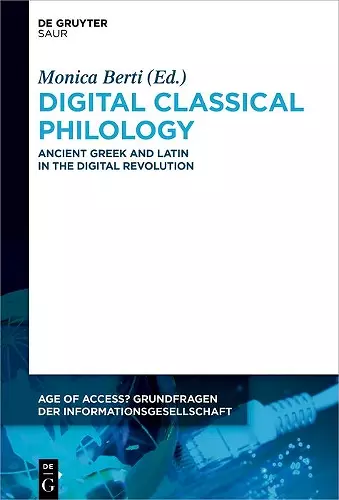 Digital Classical Philology cover