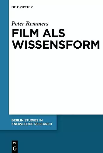 Film als Wissensform cover